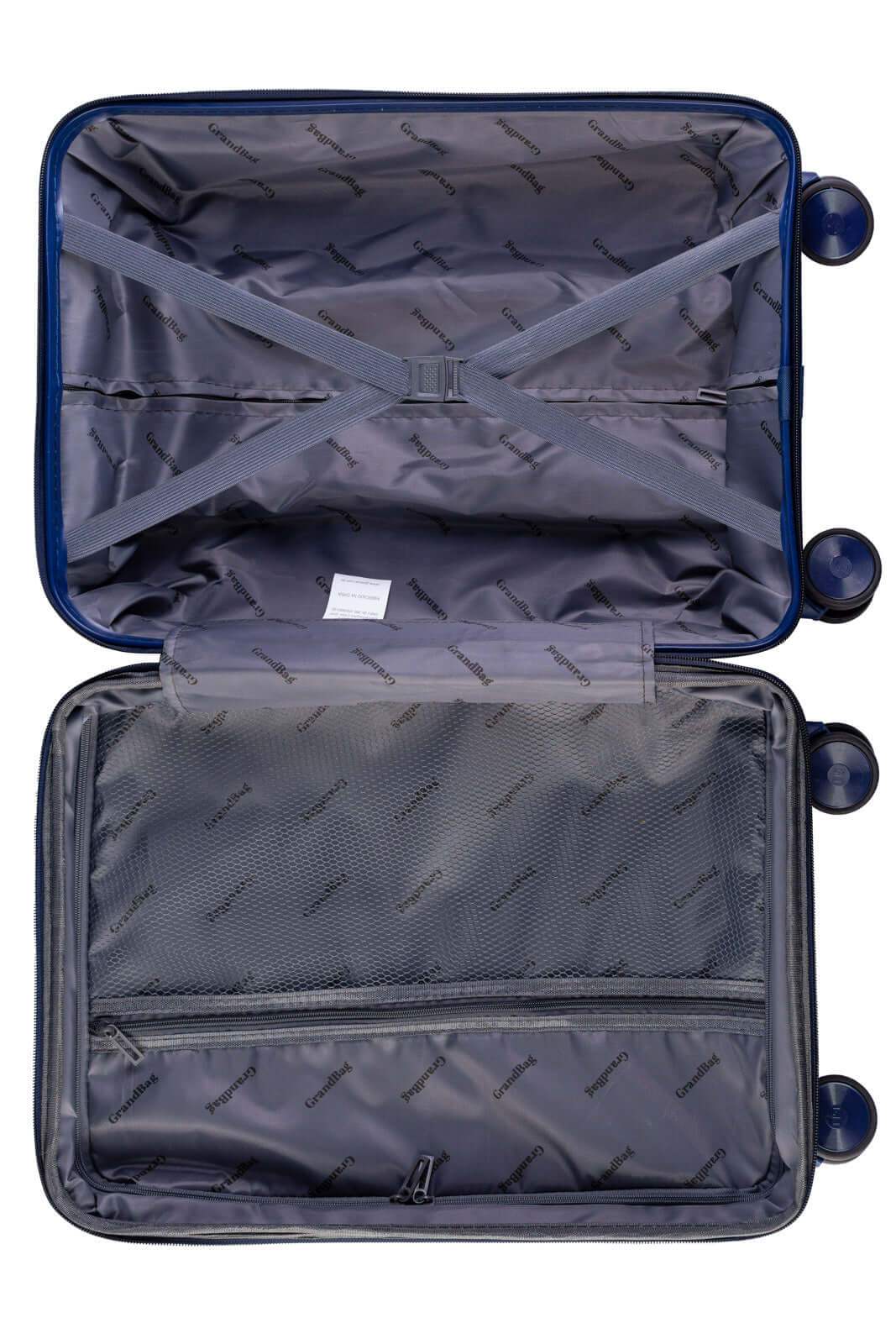 Mala de bordo viagem 20" polipropileno Detroit - Enluaze