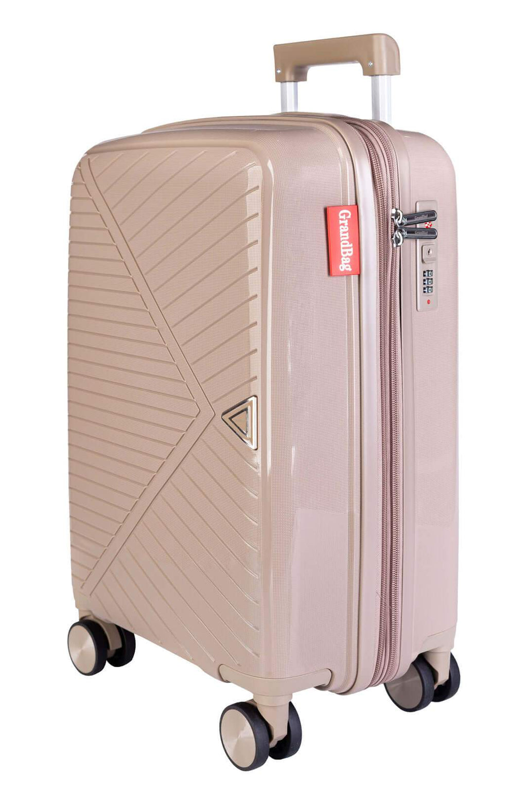 Mala de bordo viagem 20" polipropileno Detroit - Enluaze