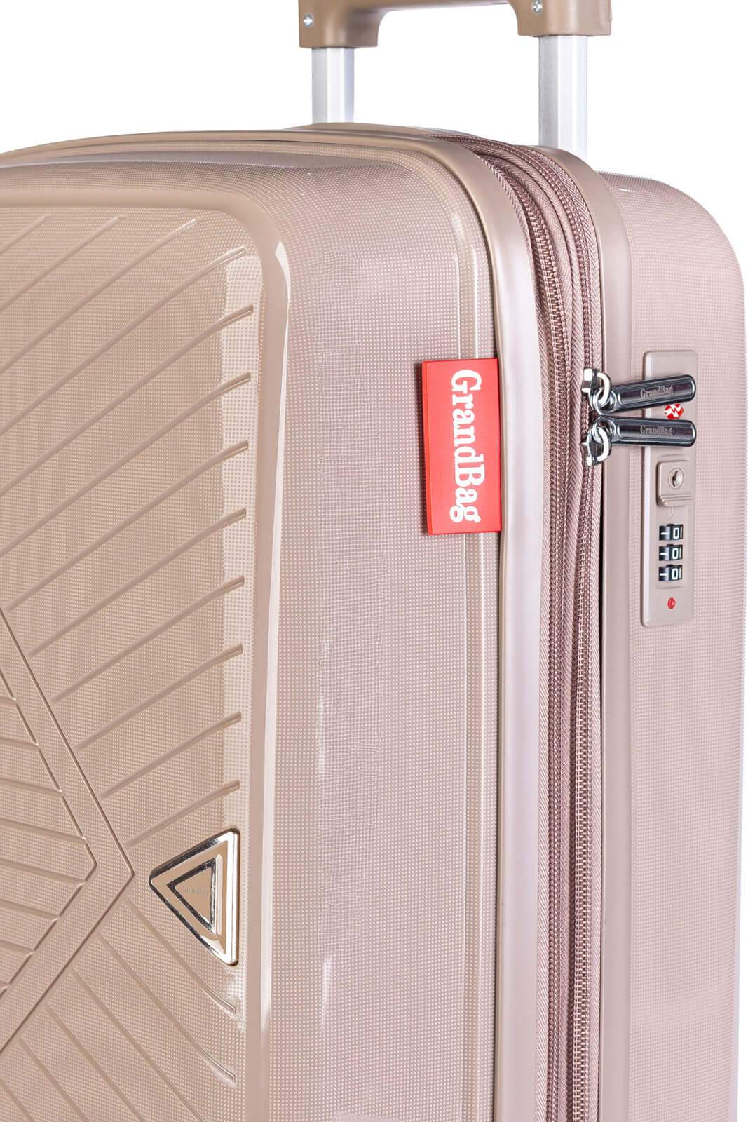 Mala de bordo viagem 20" polipropileno Detroit - Enluaze