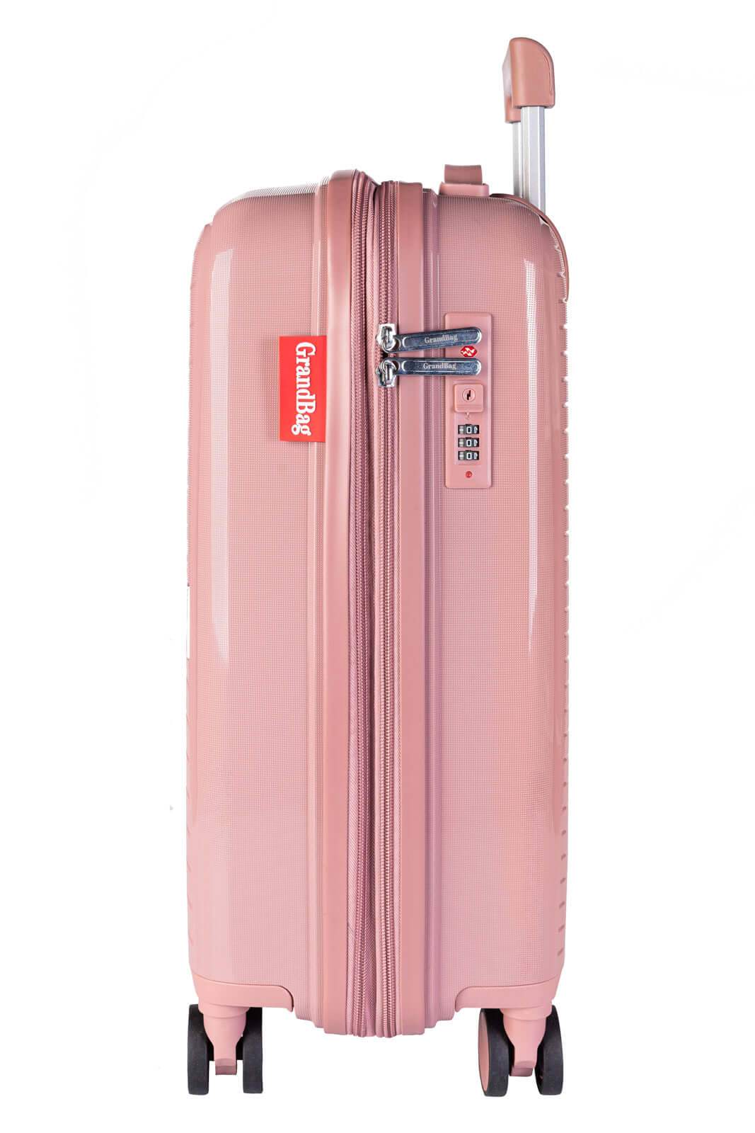 Mala de bordo viagem 20" polipropileno Detroit - Enluaze