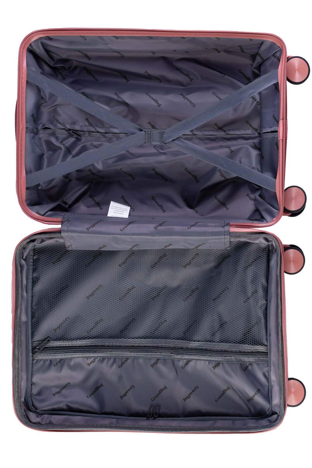 Mala de bordo viagem 20" polipropileno Detroit - Enluaze