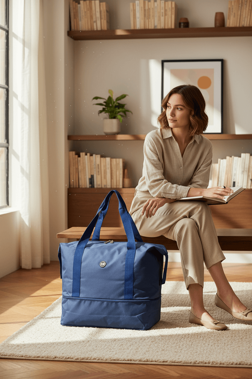 Bolsa de viagem com expansor Ohio - Enluaze