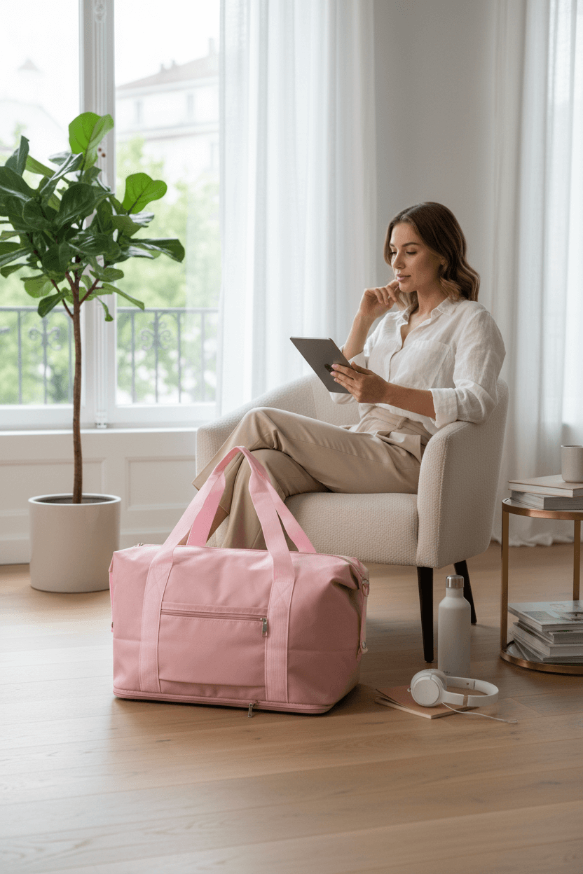 Bolsa de viagem com expansor Ohio - Enluaze