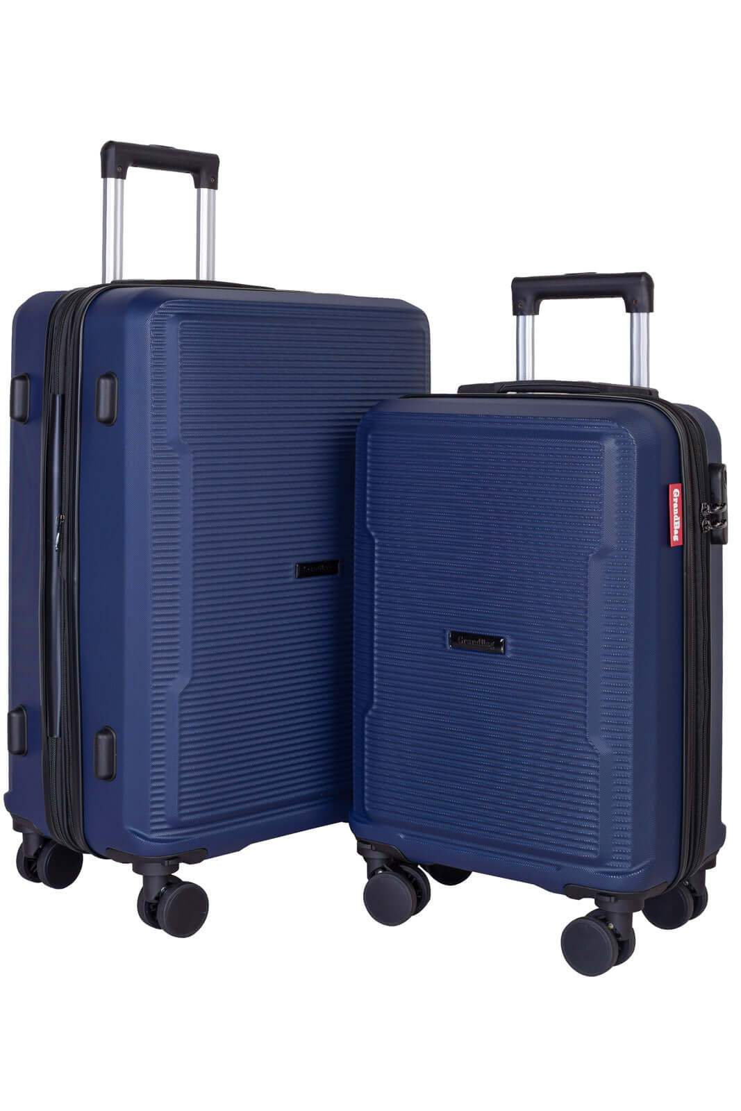 Kit 2 malas de viagem Abs 20" 24" Denver - Enluaze