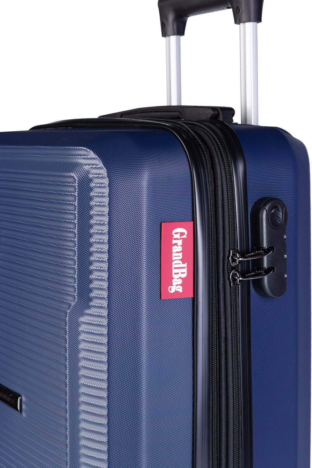 Kit 2 malas de viagem Abs 20" 24" Denver - Enluaze