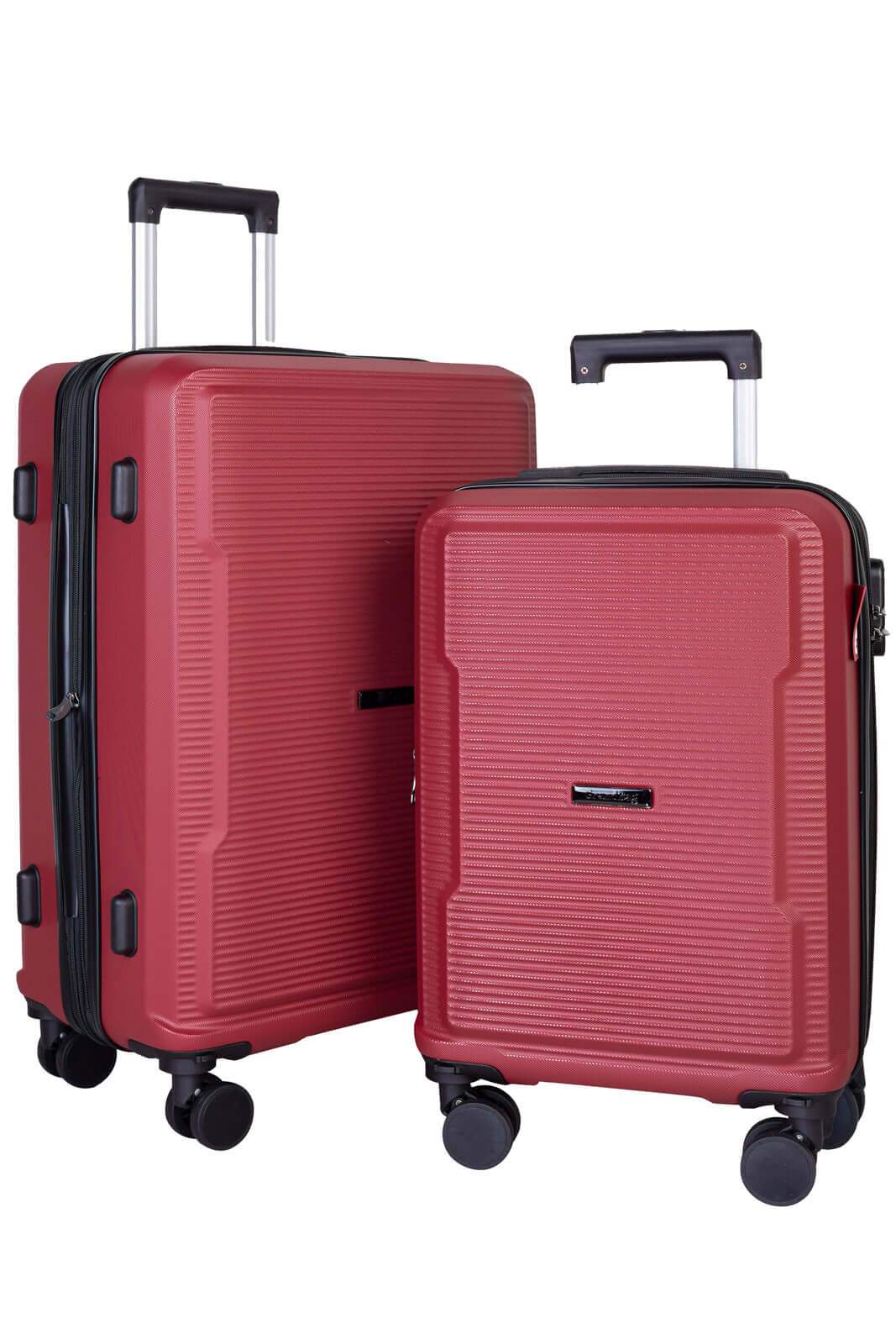 Kit 2 malas de viagem Abs 20" 24" Denver - Enluaze