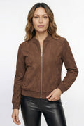 Jaqueta feminina suede 61465