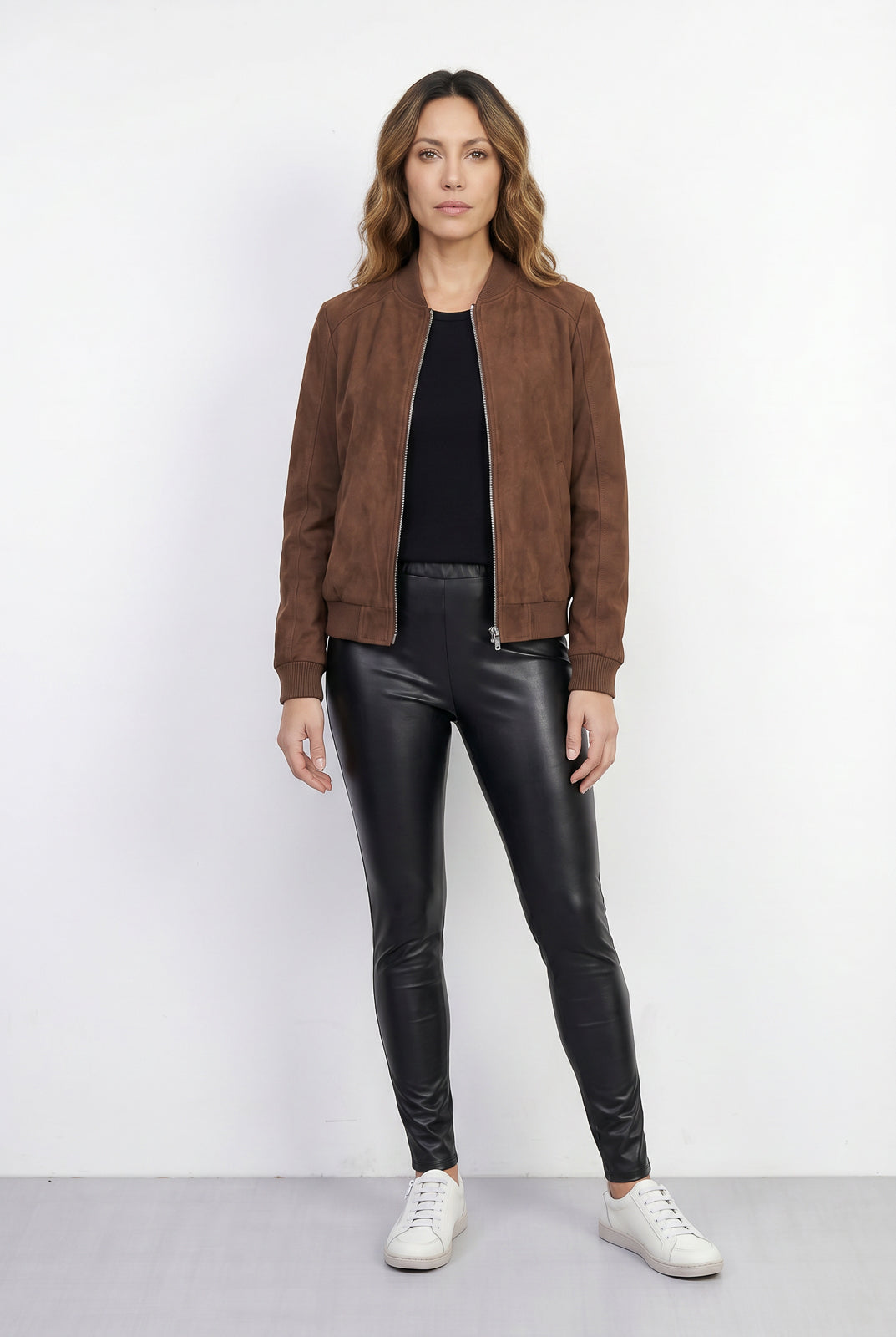 Jaqueta feminina suede 61465