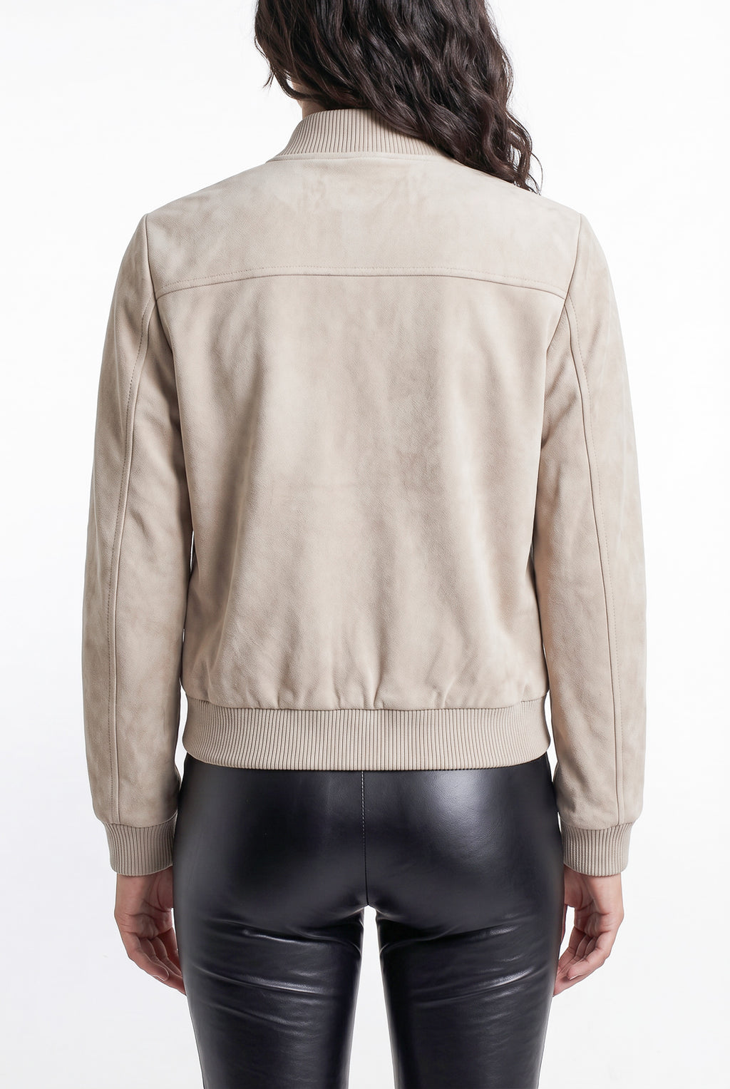 Jaqueta feminina suede 61465