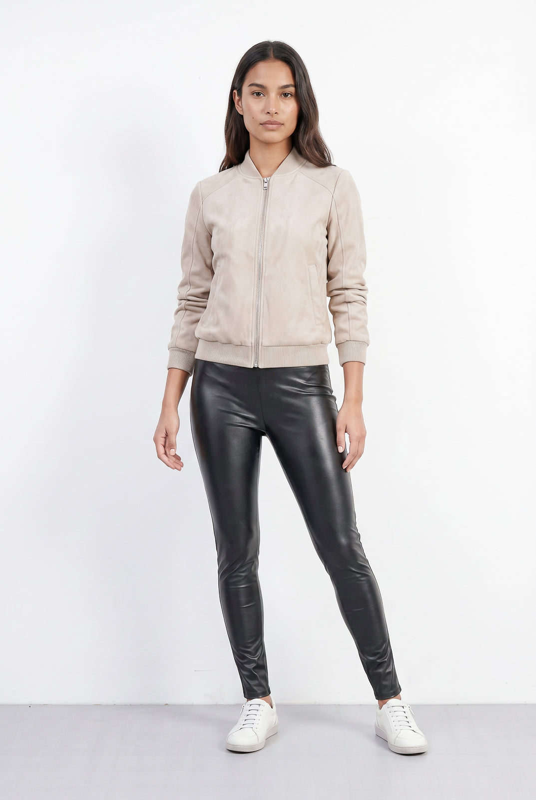 Jaqueta feminina suede 61465