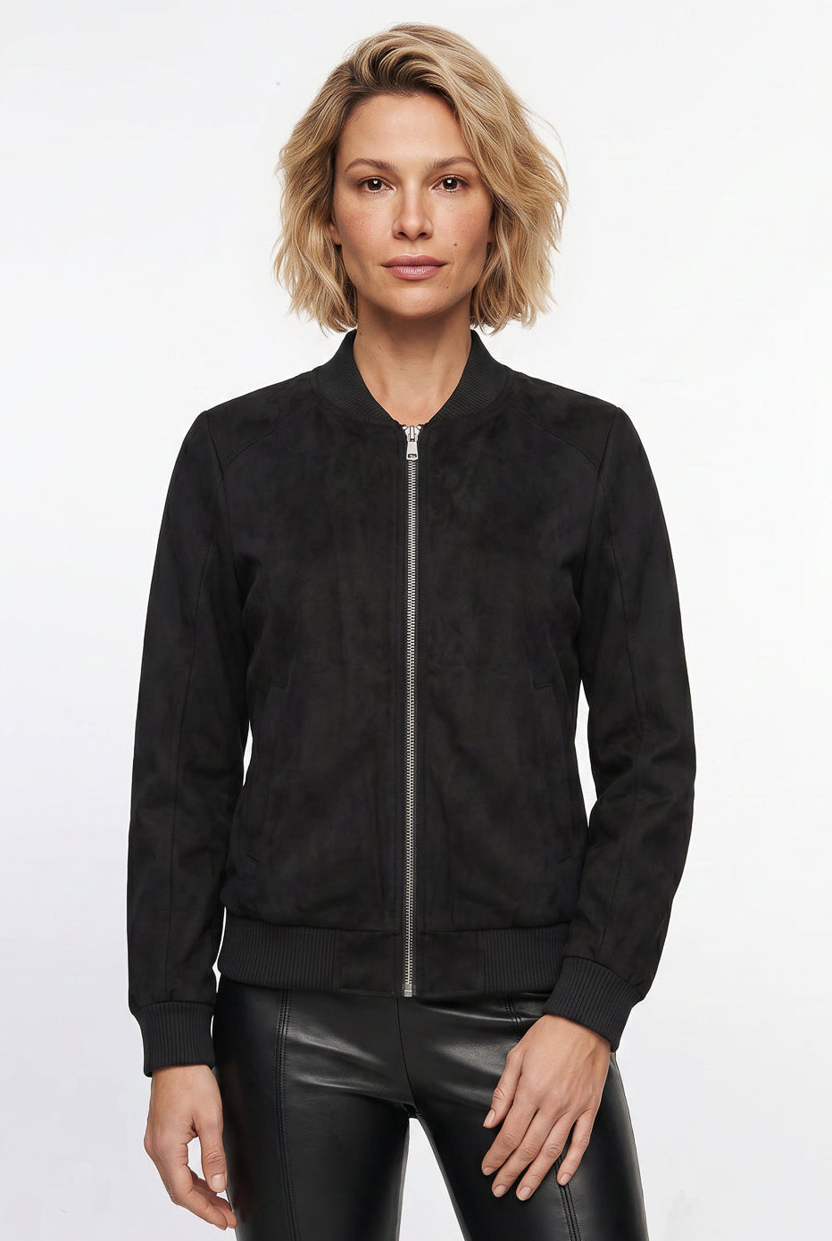 Jaqueta feminina suede 61465