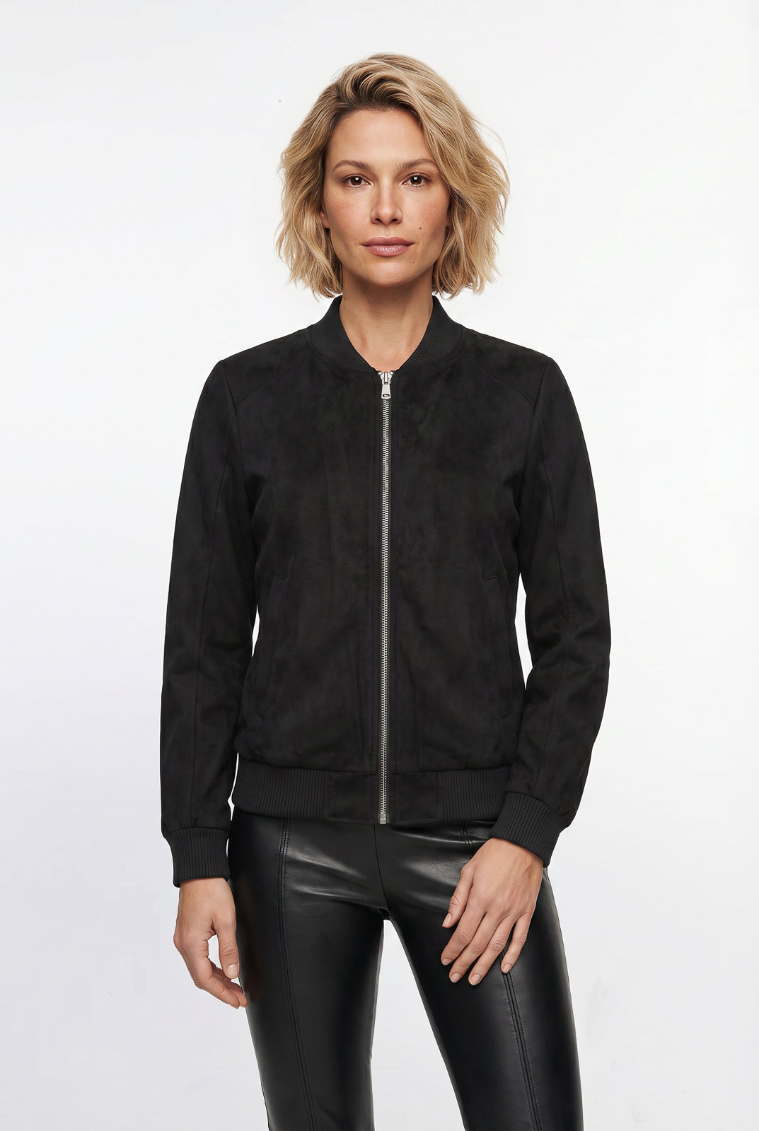 Jaqueta feminina suede 61465