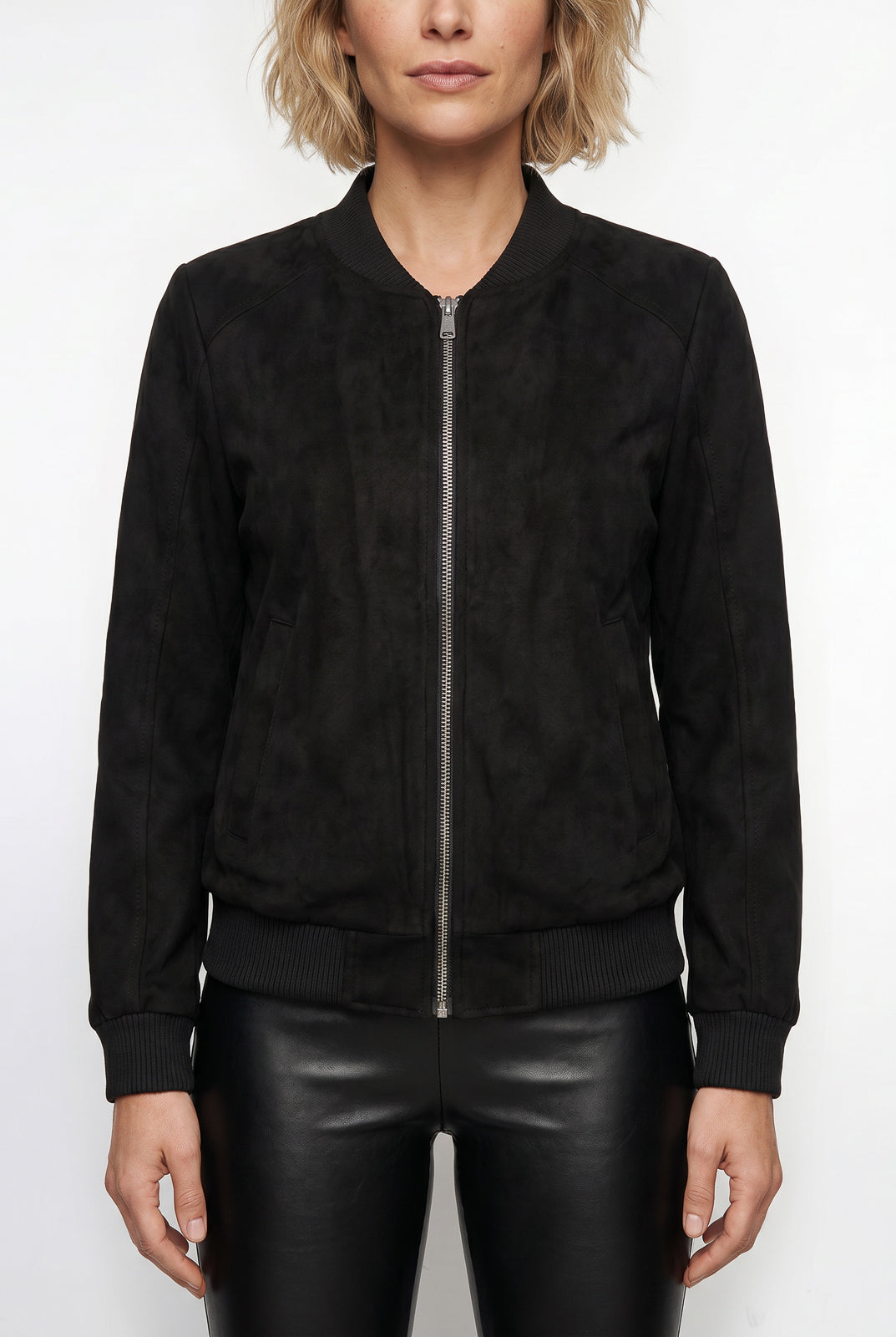 Jaqueta feminina suede 61465