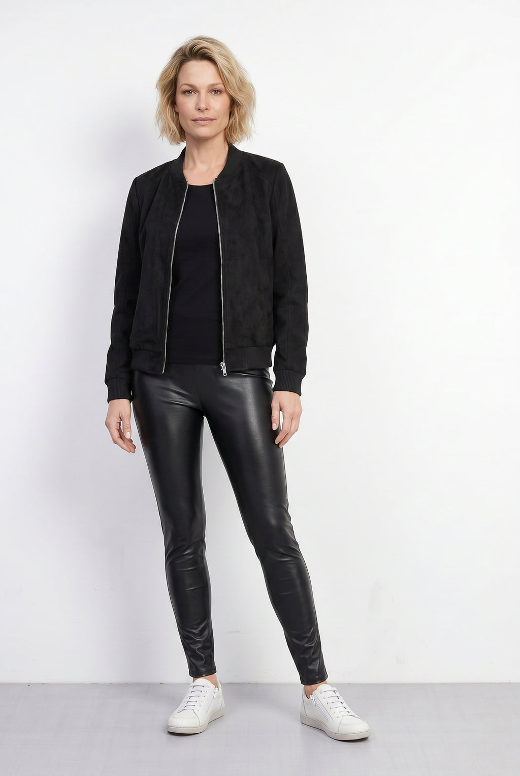 Jaqueta feminina suede 61465