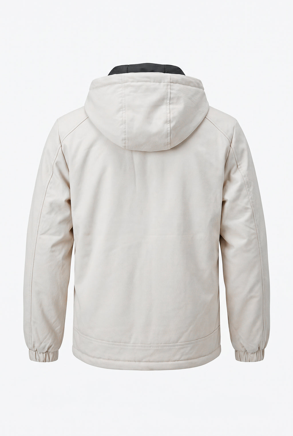 Jaqueta masculina nylon com capuz removível 69414