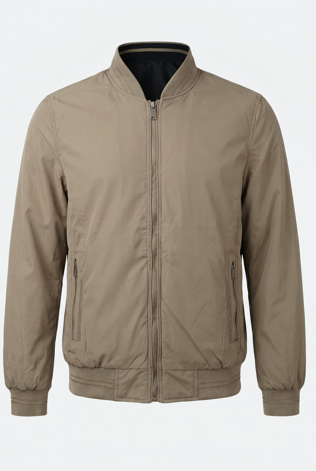 Jaqueta masculina nylon resinada dupla face 69415