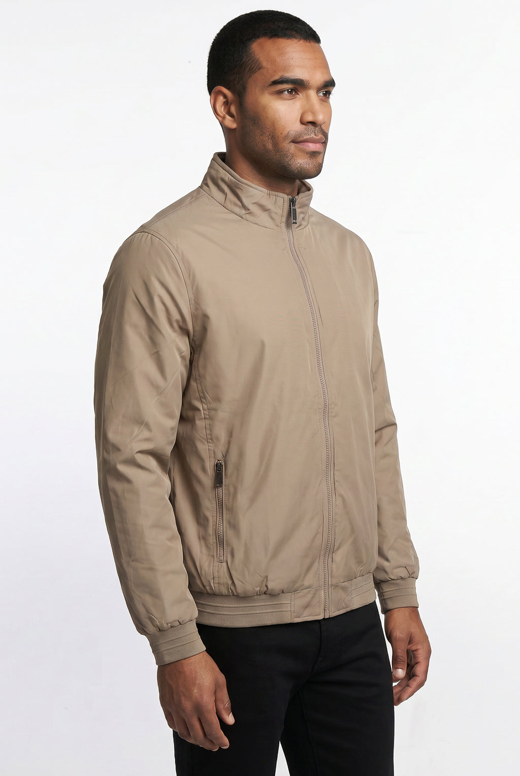 Jaqueta masculina nylon resinada 69485