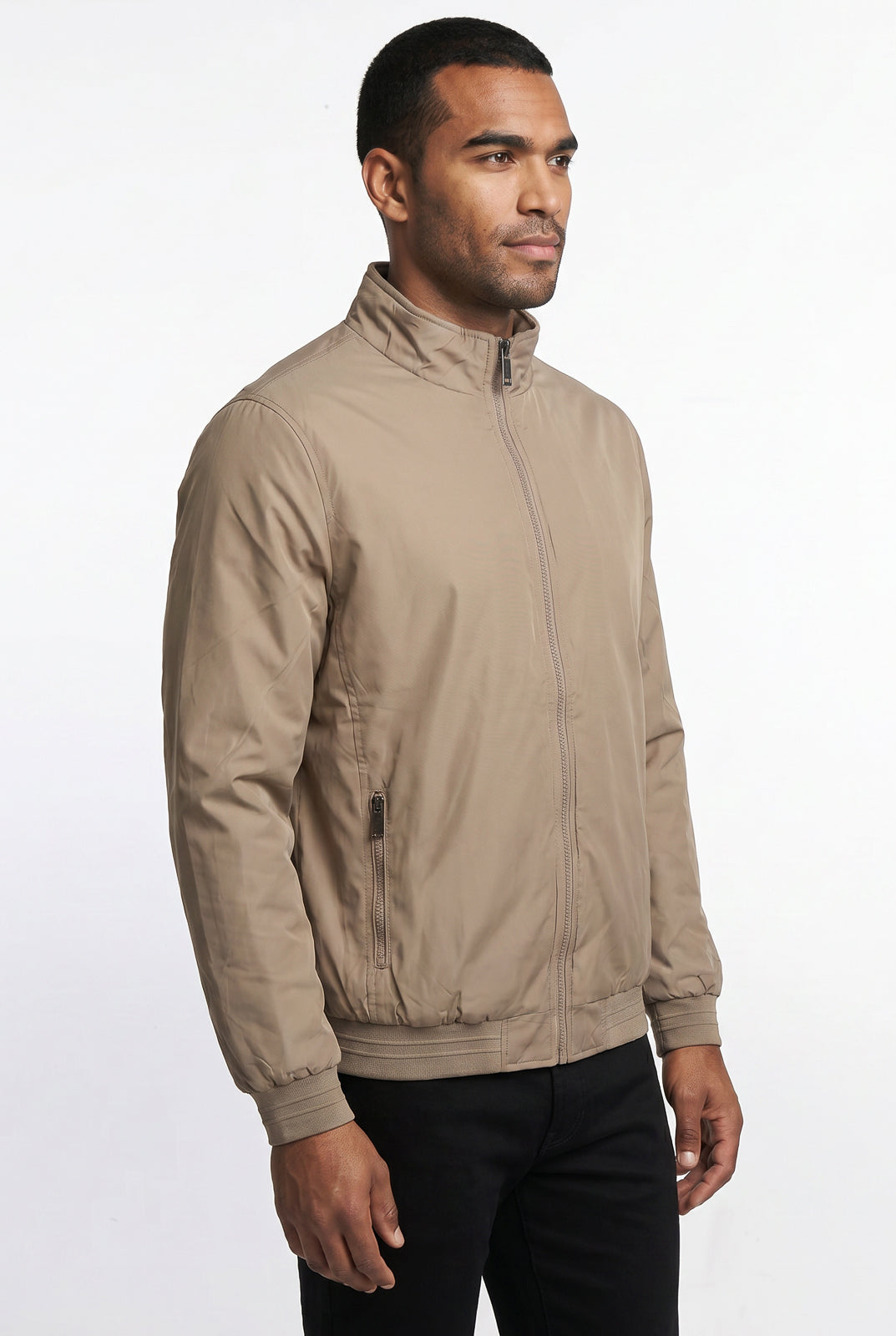 Jaqueta masculina nylon resinada 69485