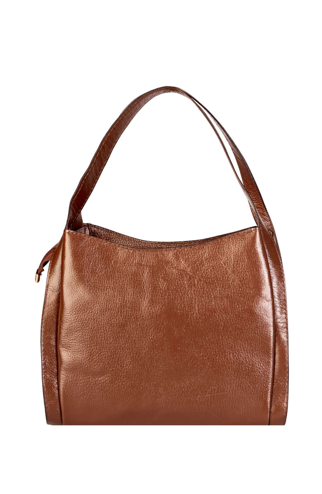 Bolsa de mão em couro liso Helena - Enluaze