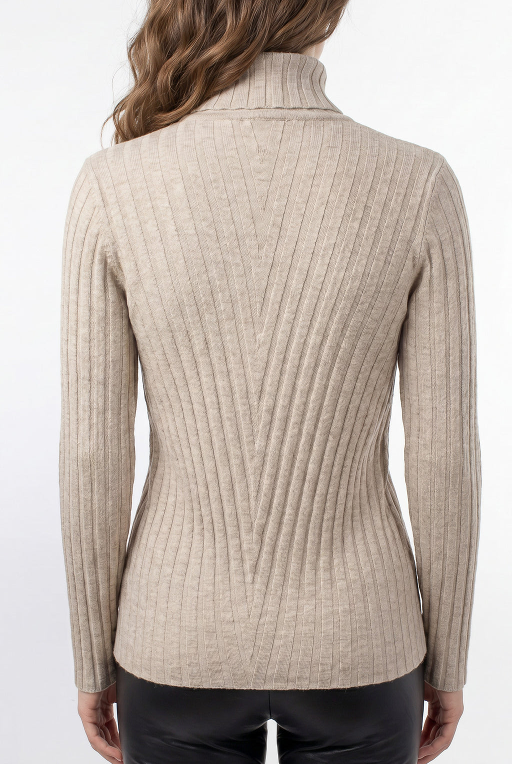 Blusa feminina de malha gola alta 61143