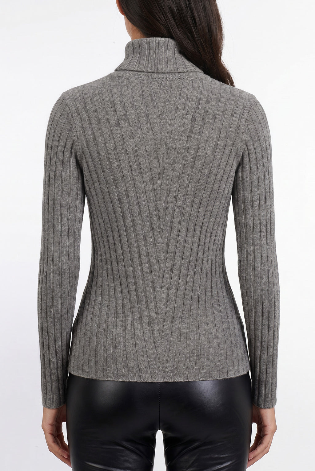 Blusa feminina de malha gola alta 61143