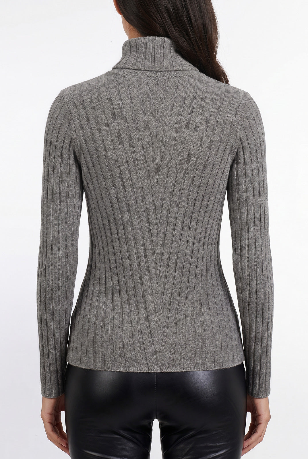 Blusa feminina de malha gola alta 61143