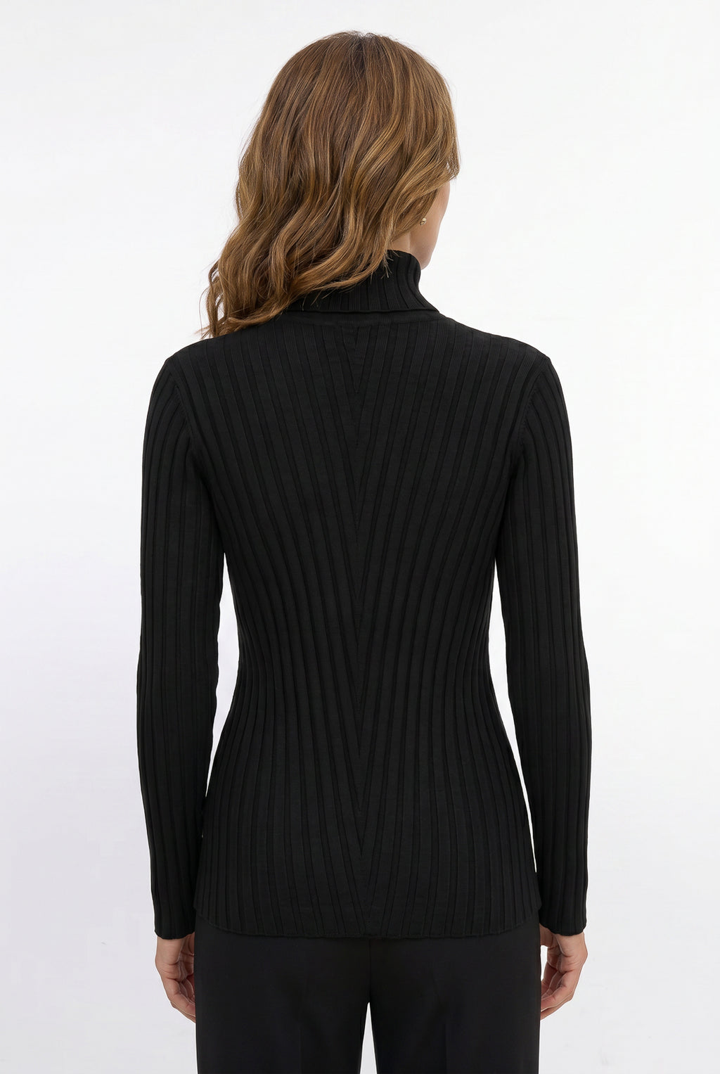 Blusa feminina de malha gola alta 61143