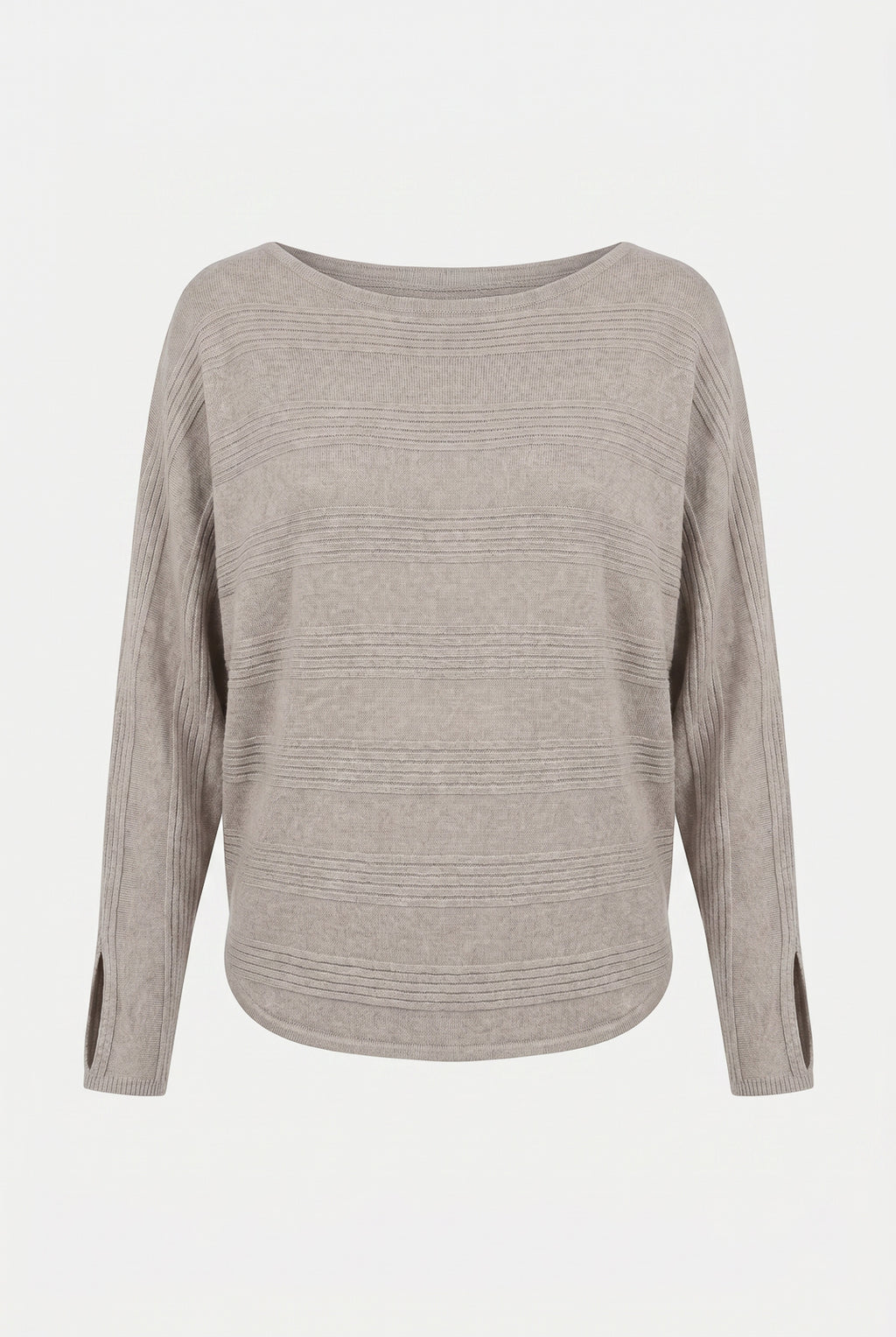 Blusa de malha feminina manga morcego com dedinho 61195