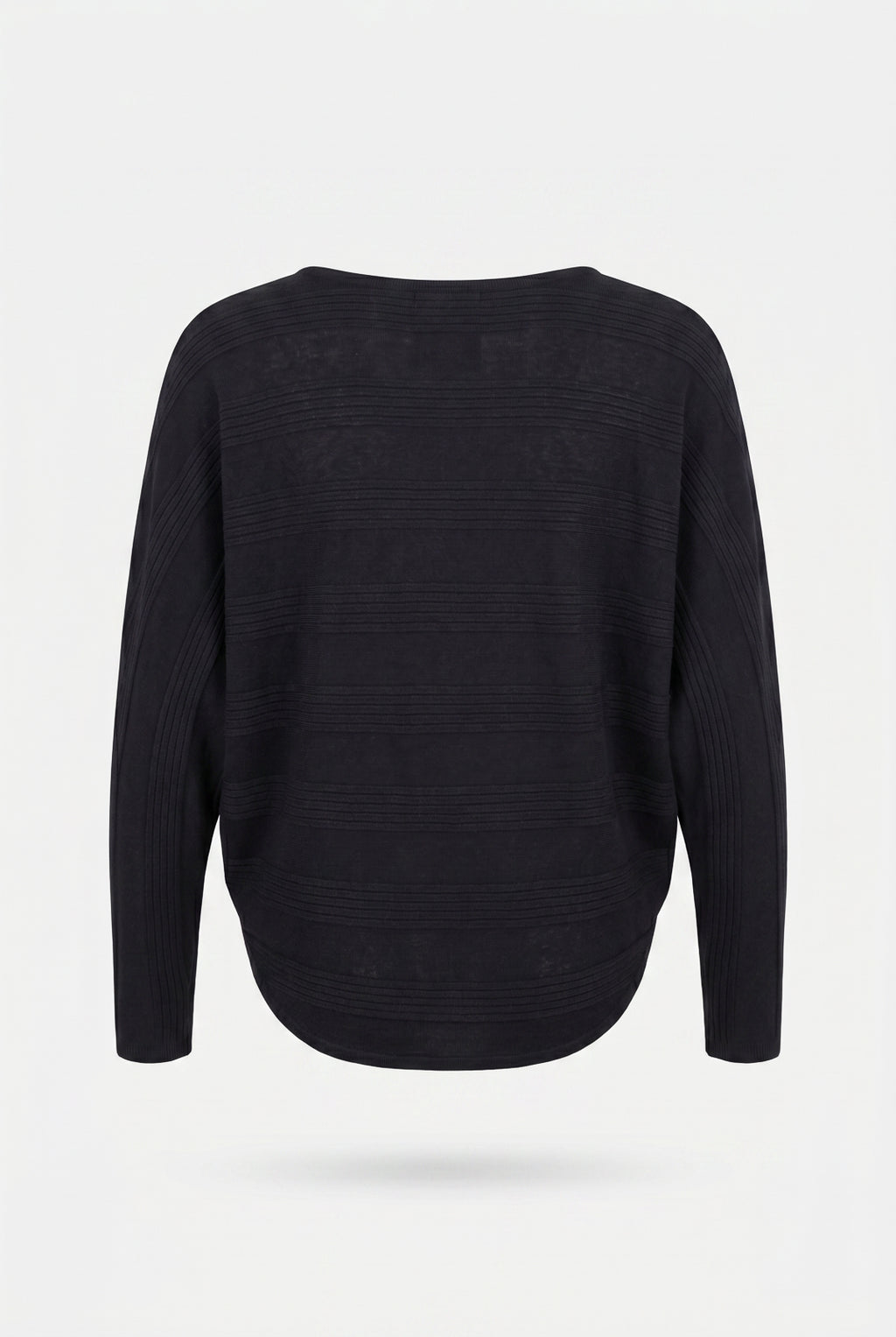 Blusa de malha feminina manga morcego com dedinho 61195