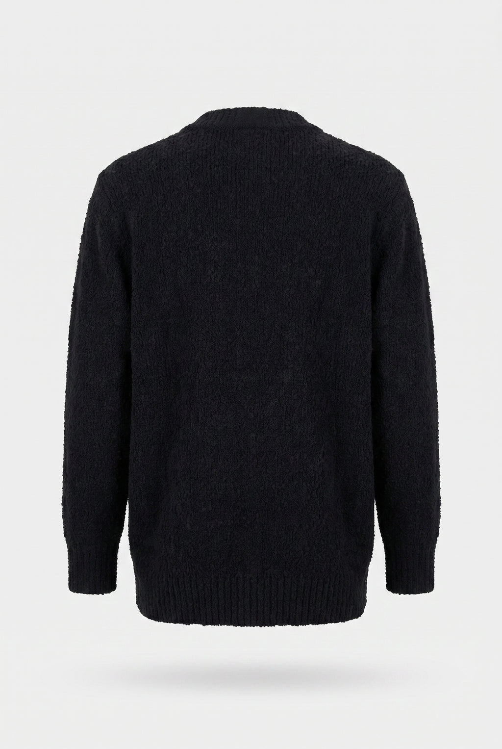 Cardigan longo feminino tricot com bolso 61290