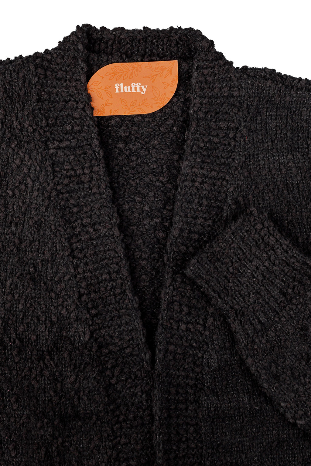 Cardigan longo feminino tricot com bolso 61290