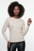 Blusa feminina malha básica gola redonda 61319