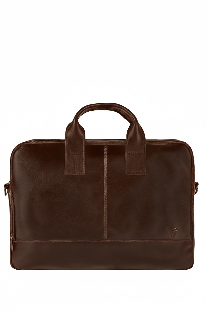 Pasta masculina de couro italiano Brad