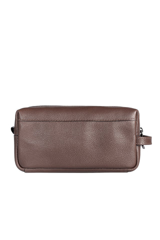 Necessaire masculina em couro floater Daily 10x20x8cm