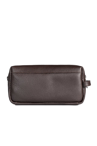 Necessaire masculina em couro floater Daily 10x20x8cm