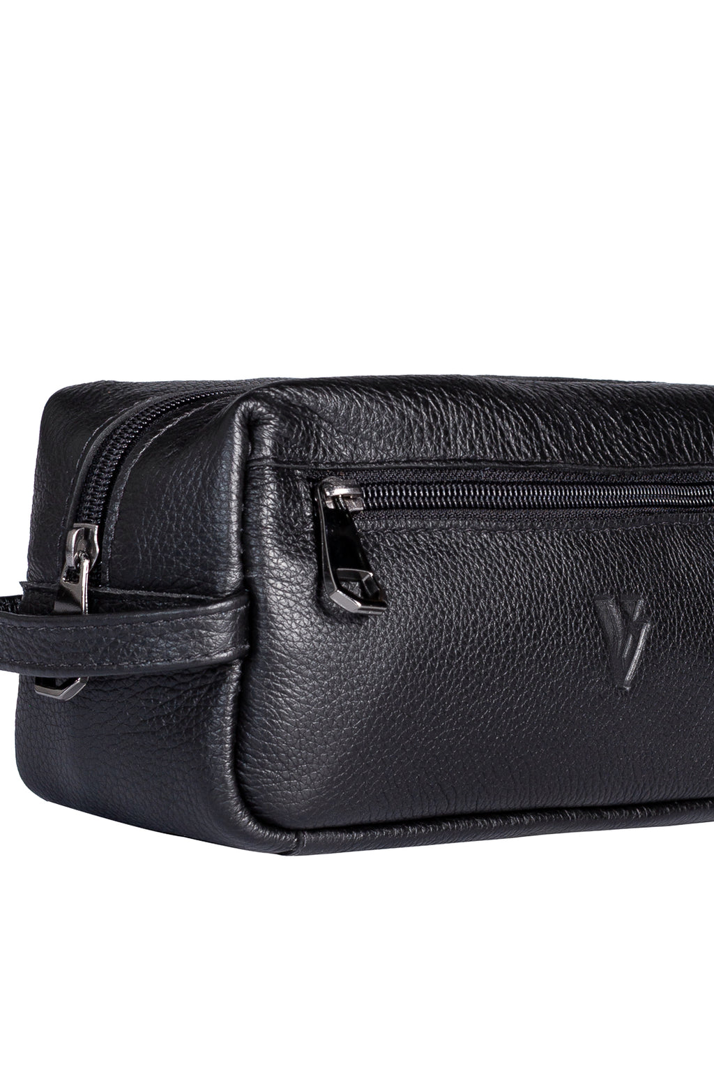 Necessaire masculina em couro floater Daily 10x20x8cm - Enluaze