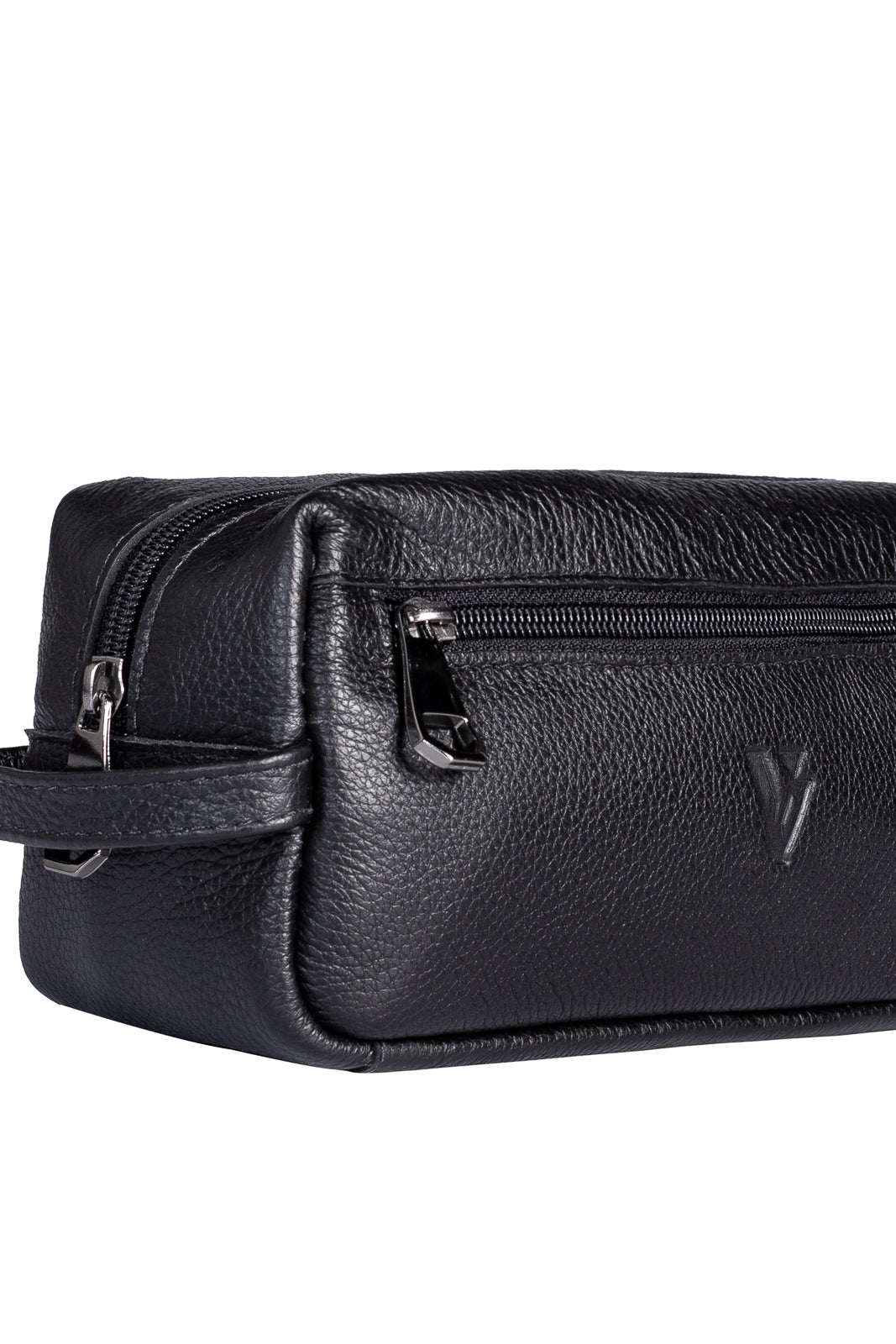 Necessaire masculina em couro floater Daily 10x20x8cm - Enluaze