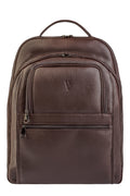 Mochila masculina de couro floater para notebook 17" Arthur