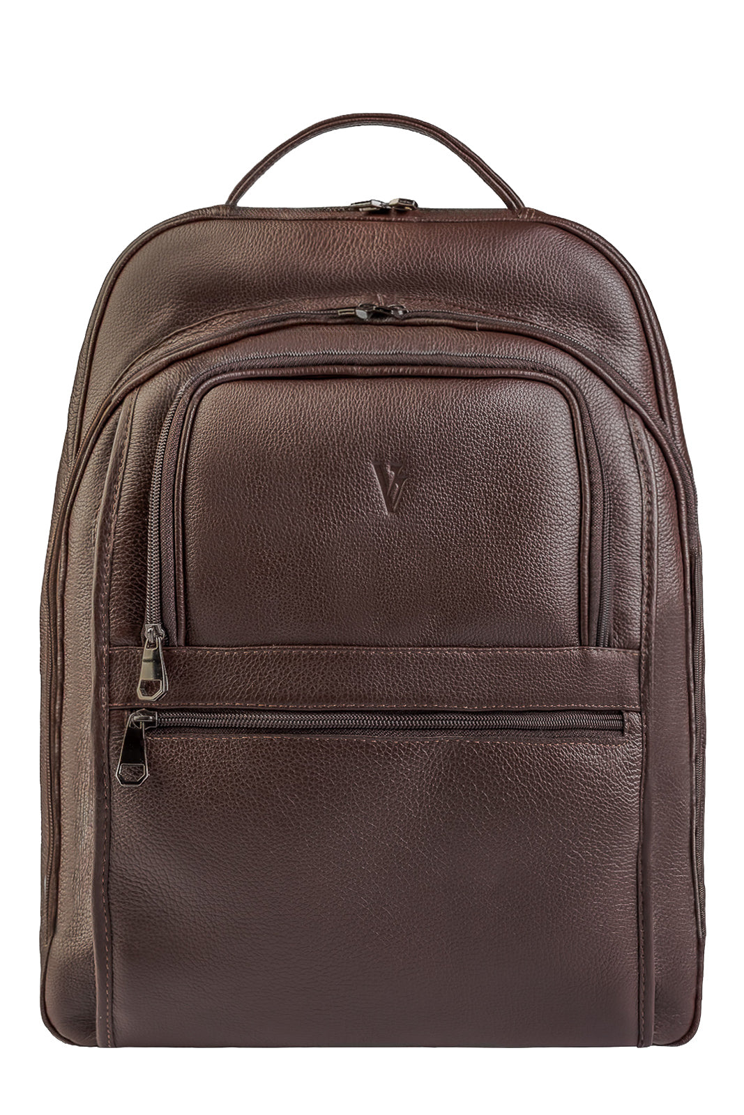 Mochila masculina de couro floater para notebook 17" Arthur