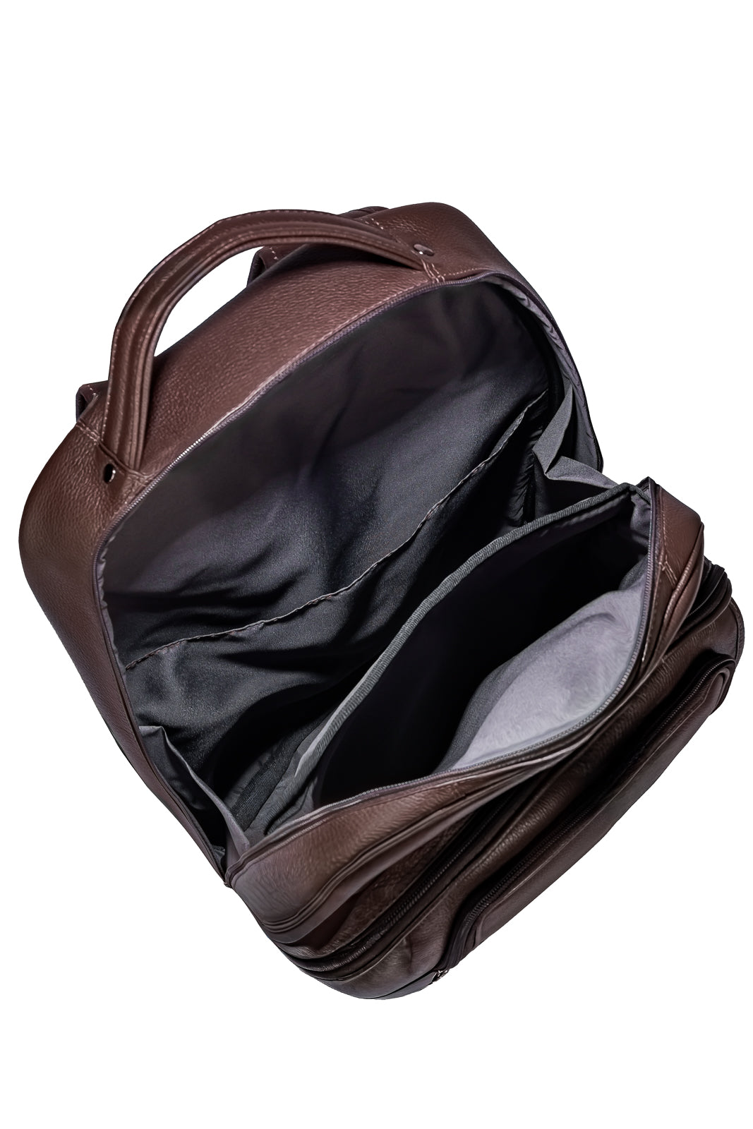 Mochila masculina de couro floater para notebook 17" Arthur