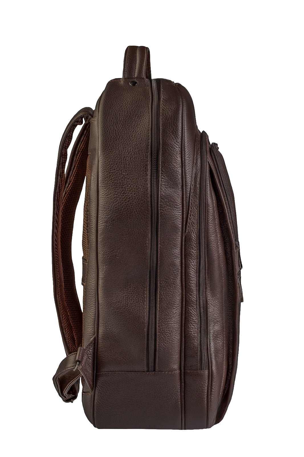 Mochila masculina de couro floater para notebook 17" Arthur