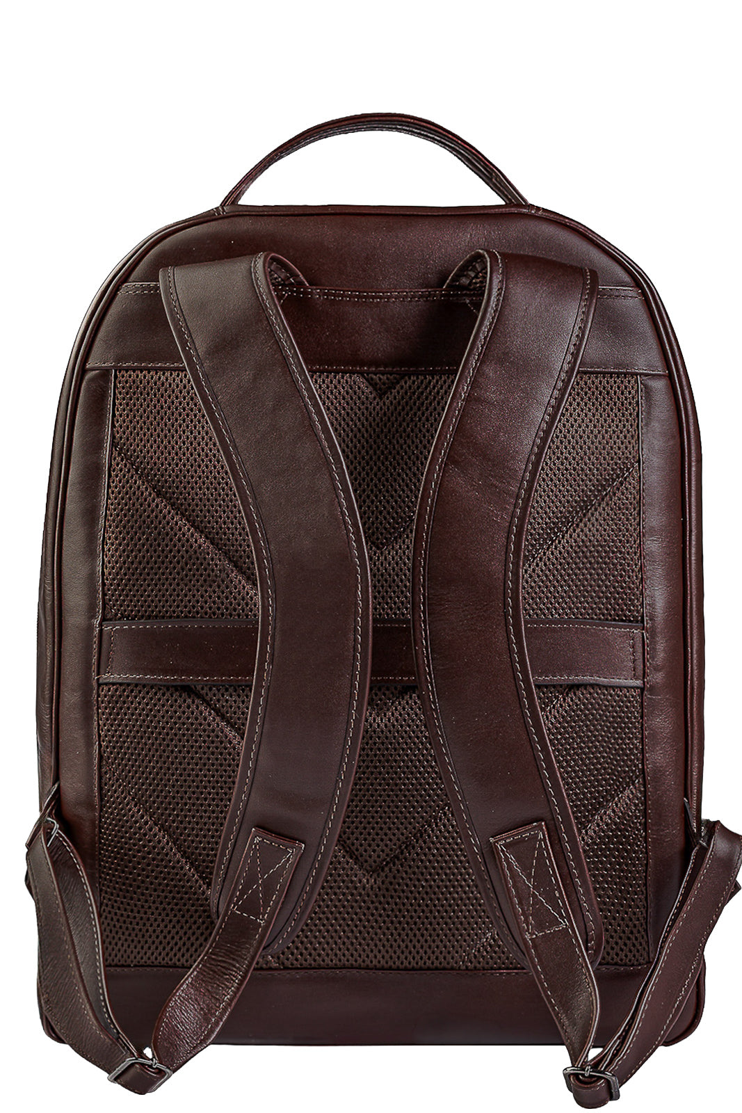 Mochila masculina de couro italiano para notebook 17" Arthur