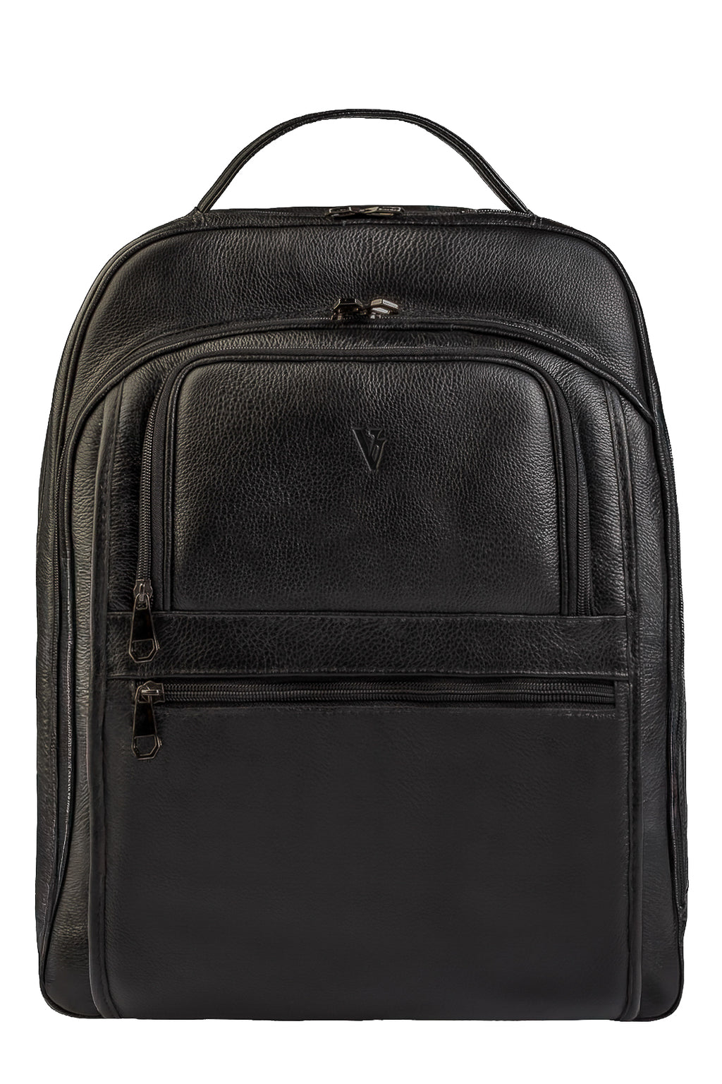 Mochila masculina de couro floater para notebook 17" Arthur