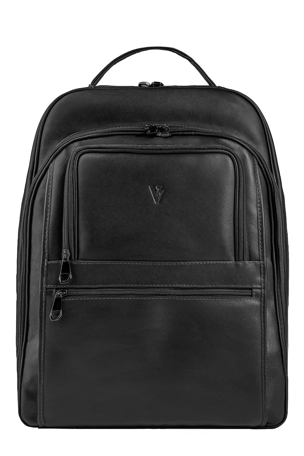 Mochila masculina de couro italiano para notebook 17" Arthur