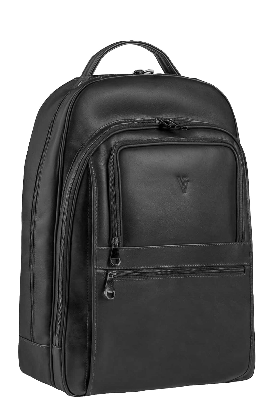 Mochila masculina de couro italiano para notebook 17" Arthur