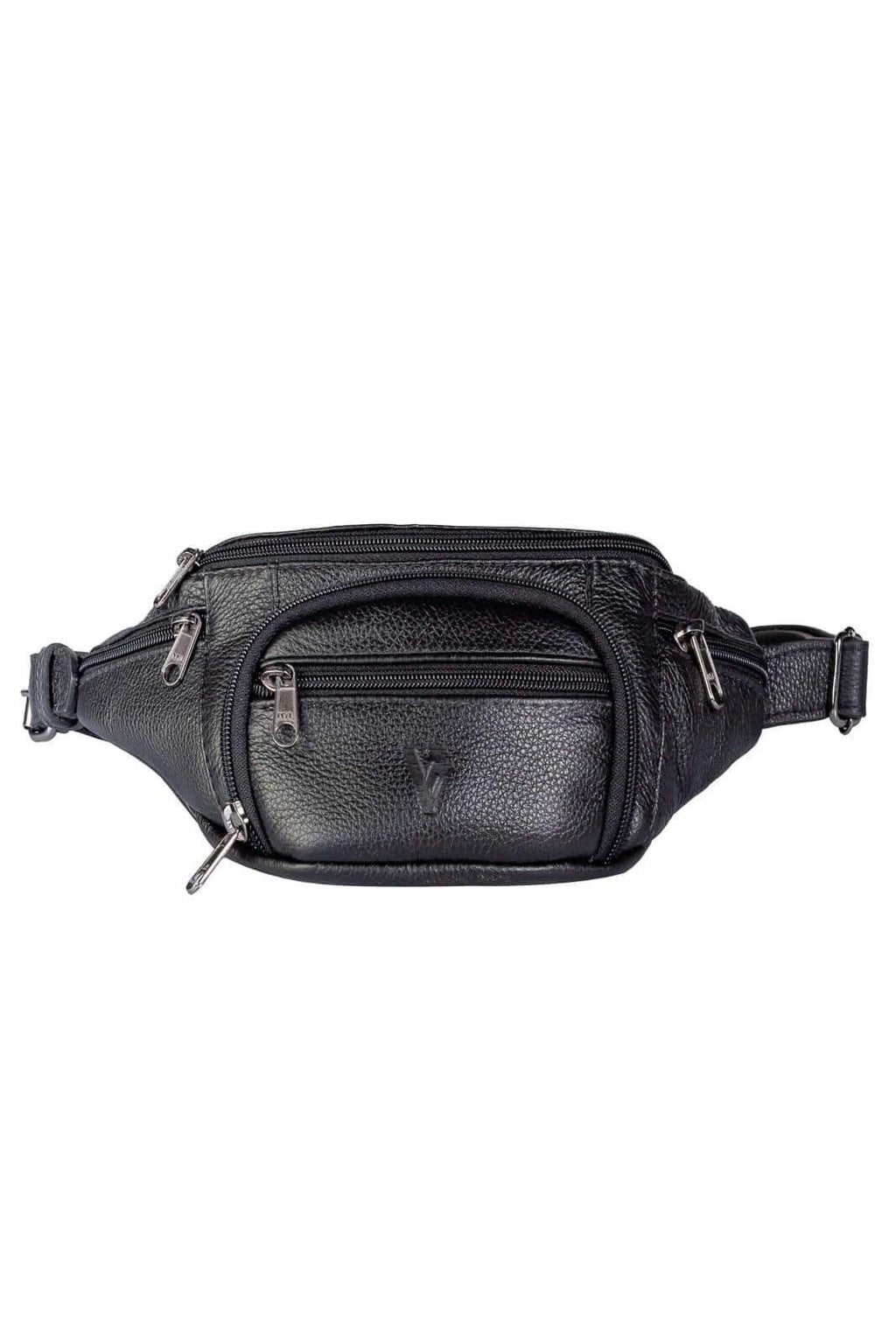 Pochete masculina de couro floater David - Enluaze