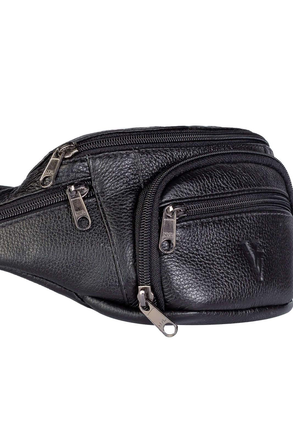 Pochete masculina de couro floater David - Enluaze