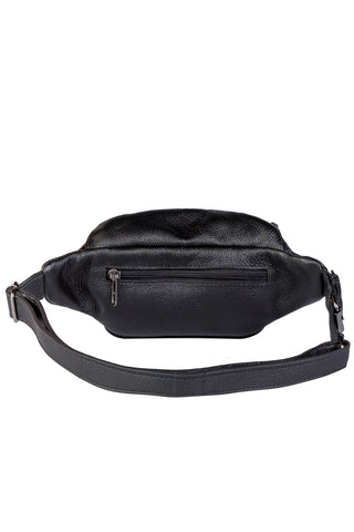 Pochete masculina de couro floater David