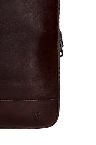 Pasta envelope para documentos couro italiano Luis