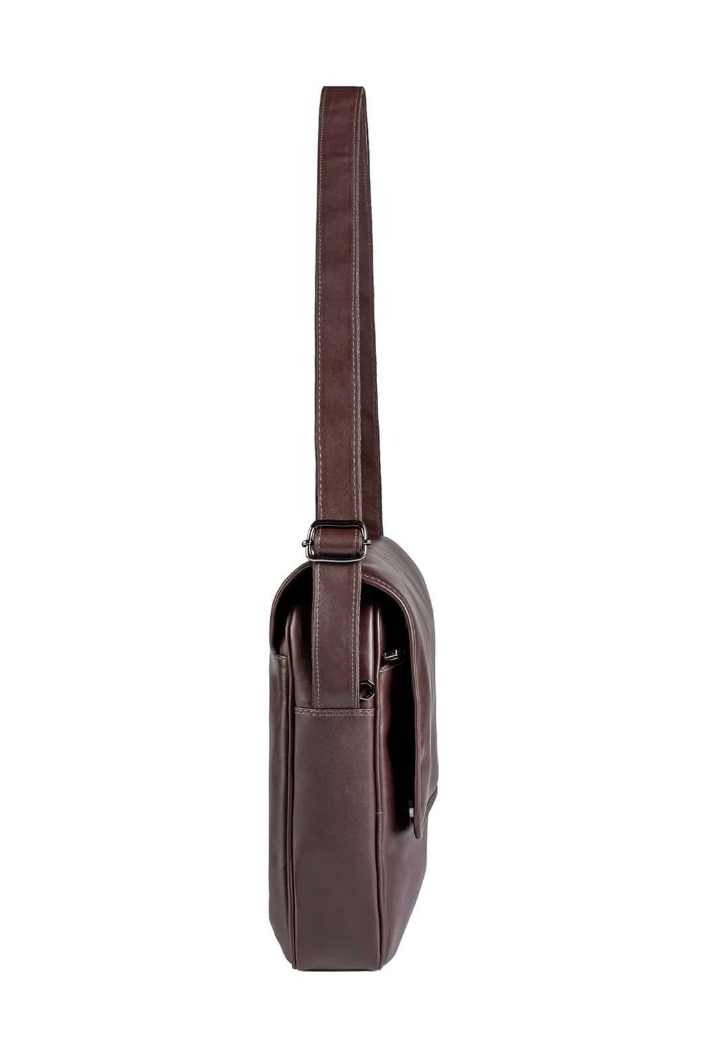 Pasta carteiro para notebook em couro italiano Cassio - Enluaze